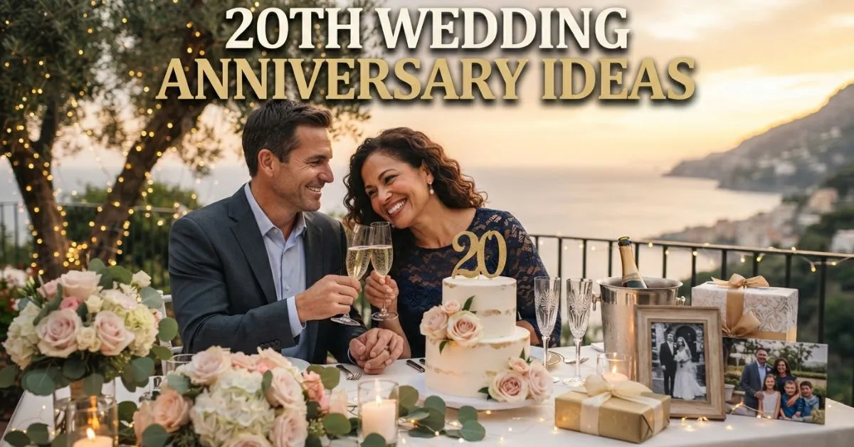 20th Wedding Anniversary Ideas