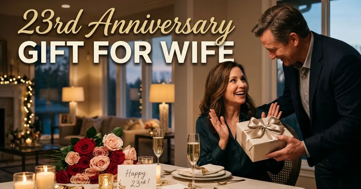 23rd Anniversary Gift for Wife