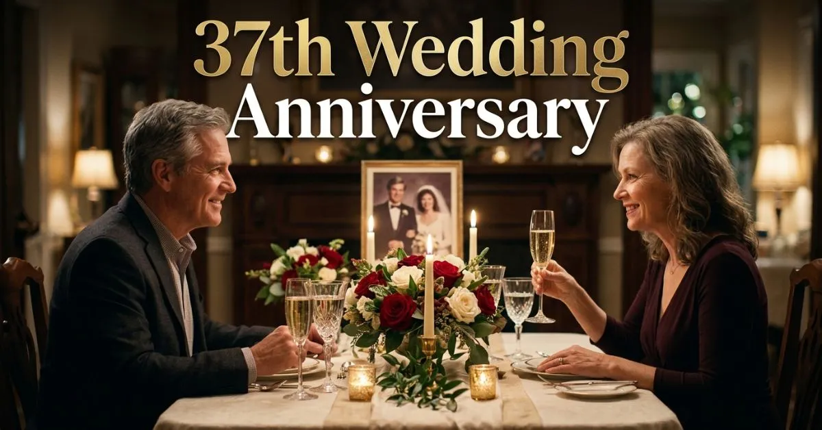 37th Wedding Anniversary