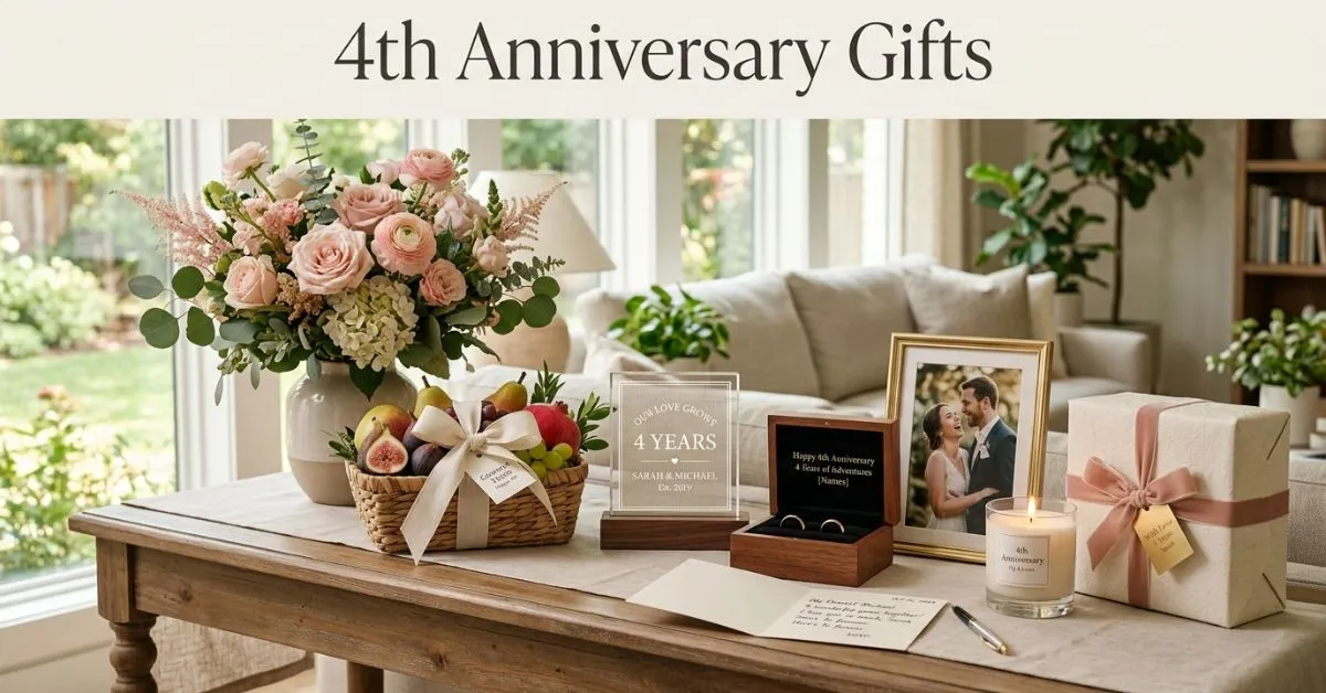 4th Anniversary Gifts