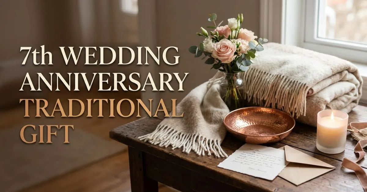 7th Wedding Anniversary Traditional Gift