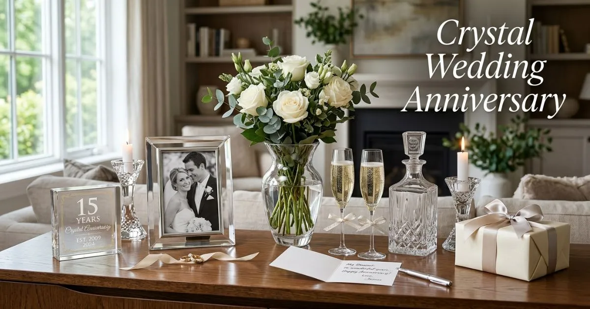 Crystal Wedding Anniversary