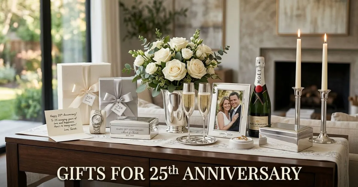 Gifts for 25th Anniversary