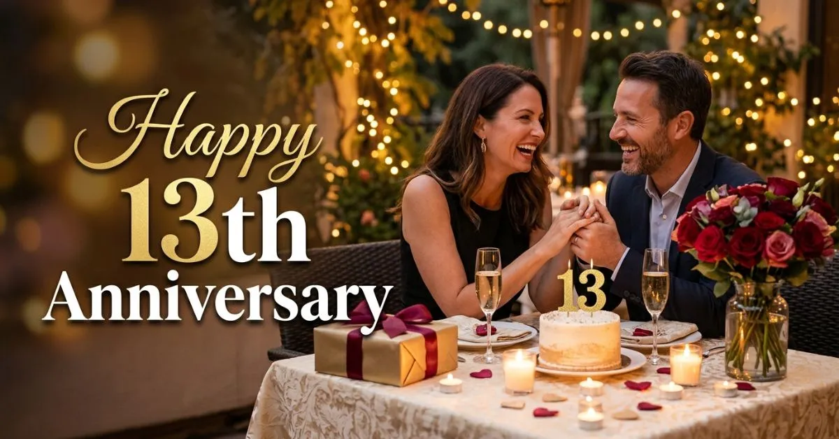 Happy 13th Anniversary