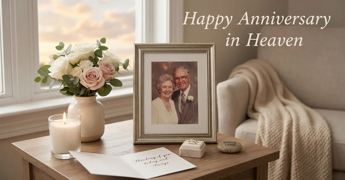 Happy Anniversary in Heaven