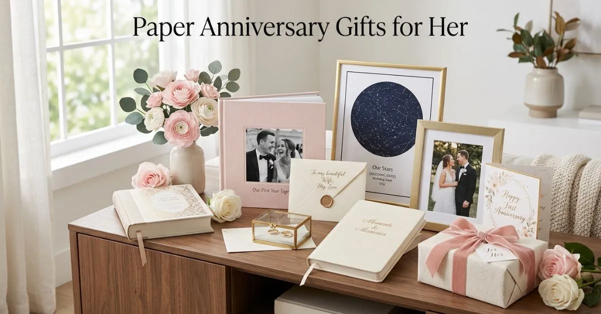 Paper Anniversary Gifts for Her